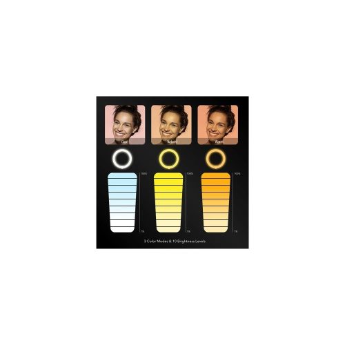 DIGIPOWER Success telefontartó és 6" kör LED