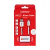 SKROSS USB kábel, töltő, szinkron, alarm (microUSB)