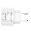 SKROSS USB gyorstöltő (USB-C,USB-A) 65W, PD, + 1,6m USB-C kábel, GaN