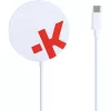 SKROSS vezeték nélküli töltő, magsafe + USB-C kábel