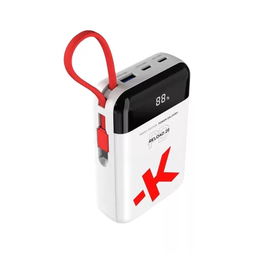 SKROSS RELOAD20 Travel / utazásra kész 20.000 mAh POWERBANK+ USB-C kábel, feltöltve