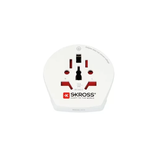 Skross SKR1500211E utazóadapter - world to europe