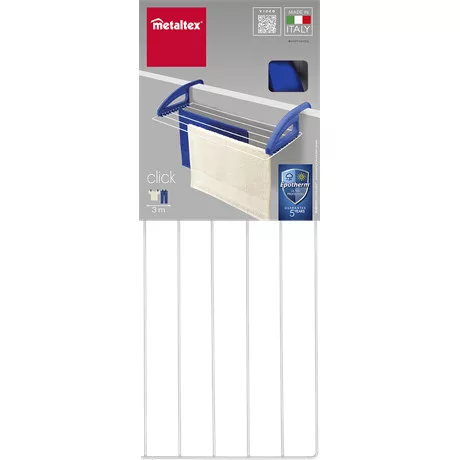 Metaltex MX405810 ruhaszárító erkélyre akasztható