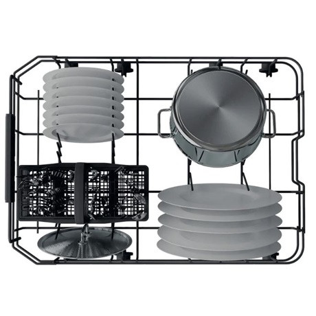 Whirlpool WSBC 3M27 X mosogatógép beépíthető 10 teríték keskeny