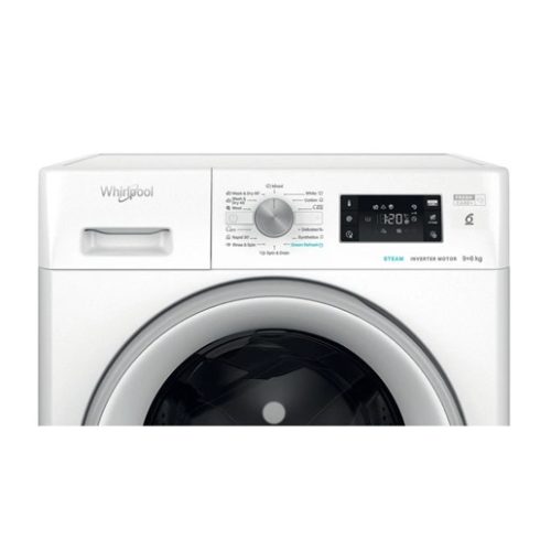 Whirlpool FFWDB 964489 SV EE mosó-szárítógép gőz funkcióval