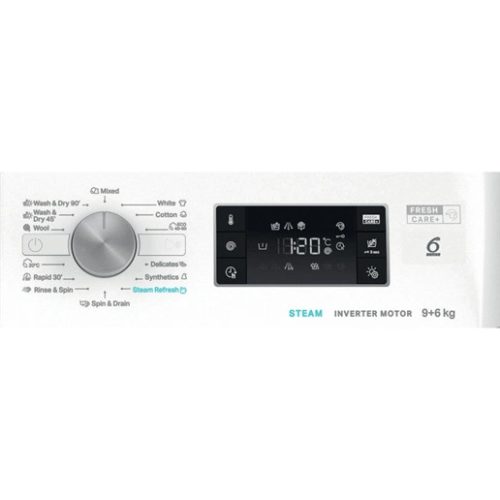 Whirlpool FFWDB 964489 SV EE mosó-szárítógép gőz funkcióval