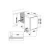Whirlpool WH6IC16B4M6T0 mosogatógép beépíthető 16 teríték