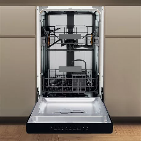 Whirlpool WH3UC10BS7A0X mosogatógép beépíthető 10 teríték keskeny