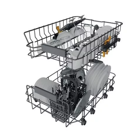Whirlpool WH3UC10BS7A0X mosogatógép beépíthető 10 teríték keskeny