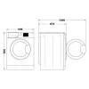 Whirlpool WP C10X WBS EE szárítógép hőszivattyús
