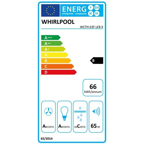 Whirlpool WCTH 63F LEB X páraelszívó beépíthető pult alá