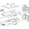 Whirlpool WF S3660 CPNE főzőlap beépíthető indukciós