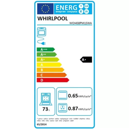 Whirlpool WOI4S8PM1SWA sütő beépíthető elektromos