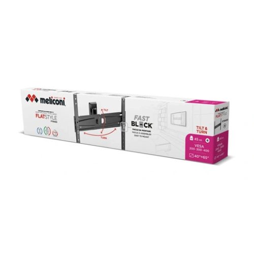Meliconi 580470 FLATSTYLE FTR400 fali konzol dönthető vesa 400
