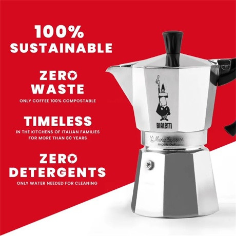 Bialetti 1161 MOKA EXPRESS kávéfőző kotyogós 1 személyes