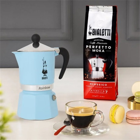 Bialetti 5042 RAINBOW kávéfőző kotyogós 3 személyes