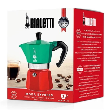 Bialetti 5322 MOKA EXPRESS ITALIA kávéfőző kotyogós 3 személyes