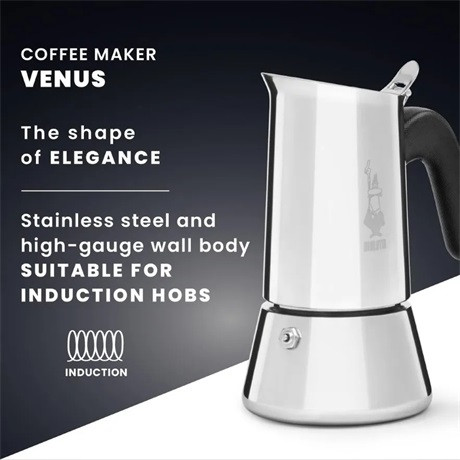 Bialetti 7255/CN VENUS kávéfőző kotyogós 6 személyes