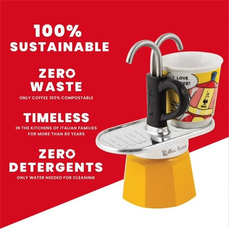 Bialetti 1405/MR MINI EXPRESS kávéfőző kotyogós 2 személyes szett