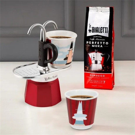Bialetti 1406/MR MINI EXPRESS kávéfőző kotyogós 2 személyes szett