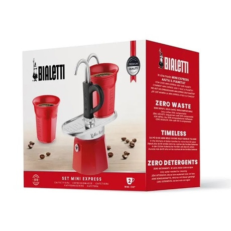 Bialetti 7303 MINI EXPRESS kávéfőző kotyogós 2 személyes