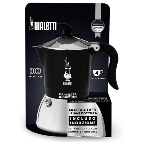 Bialetti 7146 FIAMMETTA kávéfőző kotyogós 4 személyes indukciós