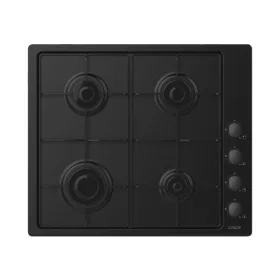 Candy CHW6LBB főzőlap, 4 zónás, gáz, fekete
