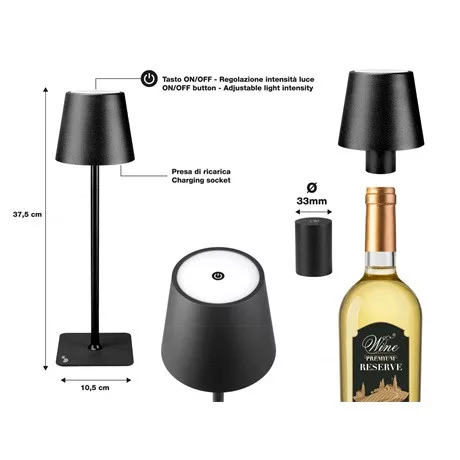 Beper P201UTP111 asztali lámpa usb töltéssel