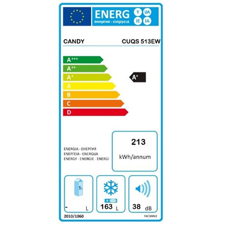Candy CUQS 513EW fagyasztószekrény 4 rekesz