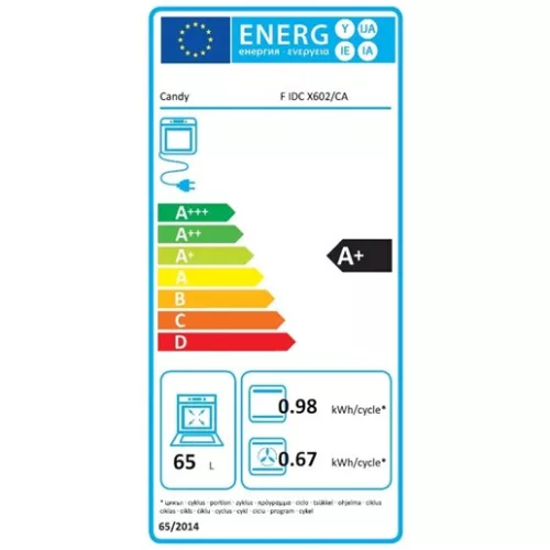Candy F IDC X602/CA sütő beépíthető elektromos