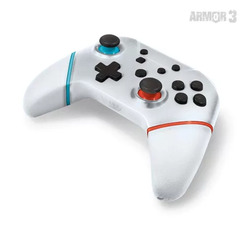 Armor3 NuChamp Nintendo Switch Fehér vezeték nélküli kontroller