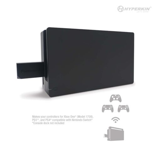 Hyperkin AlphaStar Nintendo Switch/Xbox One/PS5/PS4 kontrollerekkel kompatibilis BT adapter