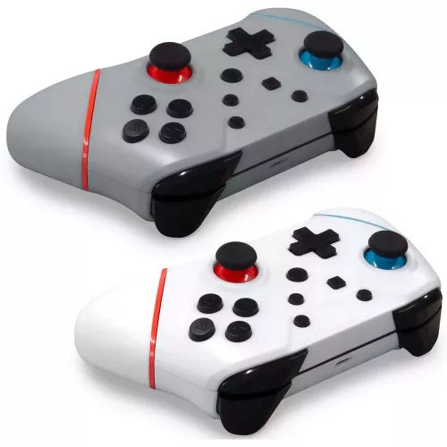 Armor3 NuChamp Nintendo Switch vezeték nélküli kontroller csomag (2db) (Fehér, Ezüst)