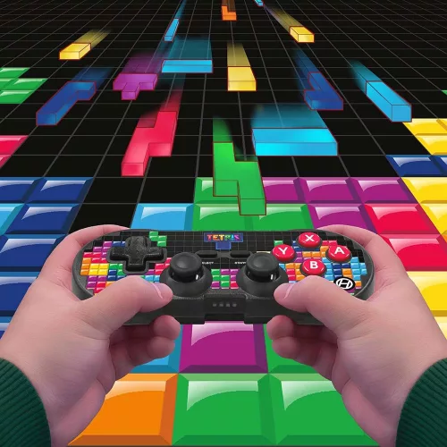 Hyperkin Pixel Art Tetris Nintendo Switch/PC/Mac/Android "Tetrimino Stack" BT kontroller
