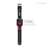 Hyperkin Tetris Limited Edition Quick Release szilikon óraszíj - Apple Watch + Android Smartwatch - 38/40/42/44 mm - Heart Drop