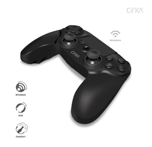 Cirka NuForce PS4/PC/Mac fekete vezeték nélküli kontroller