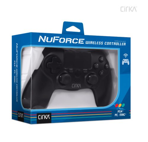 Cirka NuForce PS4/PC/Mac fekete vezeték nélküli kontroller