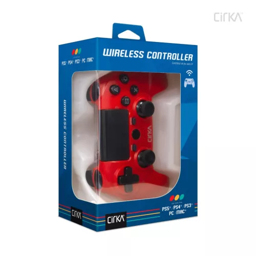 Cirka NuForce PS4/PC/Mac piros vezeték nélküli kontroller