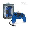 Cirka NuForce PS4/PC/Mac kék vezetékes kontroller