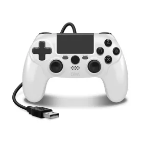 Cirka NuForce PS4/PC/Mac fehér vezetékes kontroller