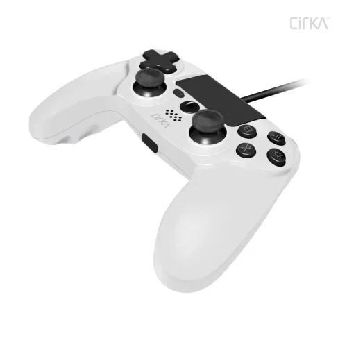 Cirka NuForce PS4/PC/Mac fehér vezetékes kontroller