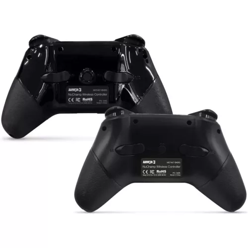 Armor3 NuChamp Nintendo Switch vezeték nélküli kontroller csomag (2db) (Matt Fekete, Fekete)