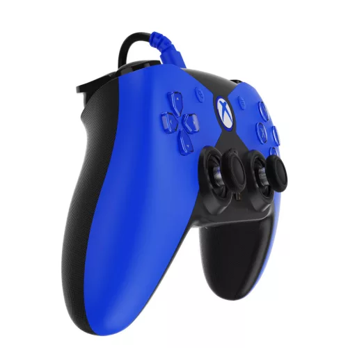 Hyperkin Competitor Xbox Series|One/Windows 11|10 kék Xbox liszenszelt vezetékes kontroller