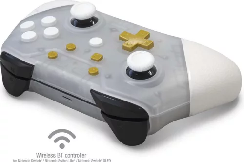 Armor3 NuChamp Nintendo Switch Átlátszó LED vezeték nélküli kontroller