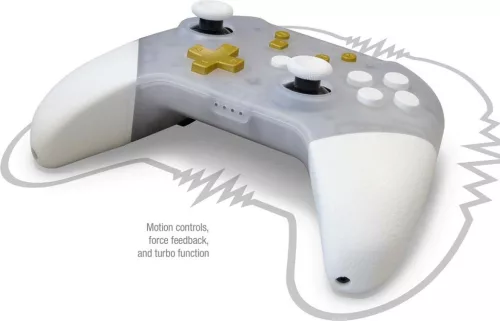 Armor3 NuChamp Nintendo Switch Átlátszó LED vezeték nélküli kontroller
