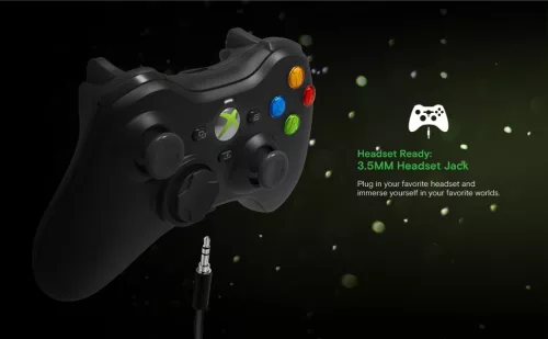 Hyperkin Xenon Xbox Series|One/Windows 11|10 fekete Xbox liszenszelt vezetékes kontroller