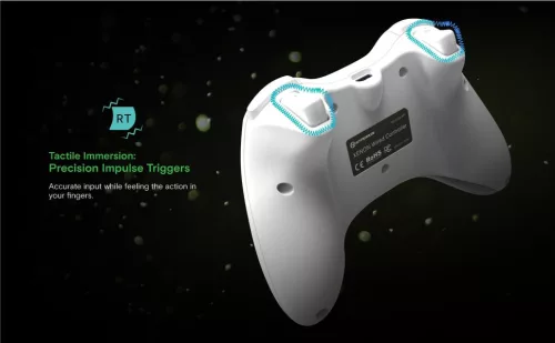 Hyperkin Xenon Xbox Series|One/Windows 11|10 fehér Xbox liszenszelt vezetékes kontroller