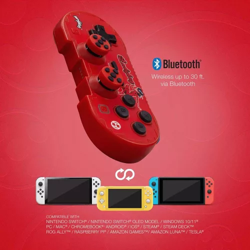 Hyperkin Pixel Art Miraculous Nintendo Switch/PC/Mac/Android "Katicabogár" BT kontroller