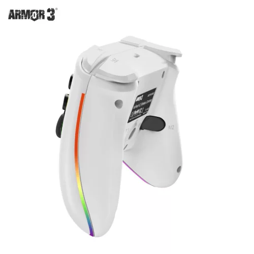 Armor3 NuRival Nintendo Switch OLED/Switch Fehér vezeték nélküli Hall Effect Stick kontroller