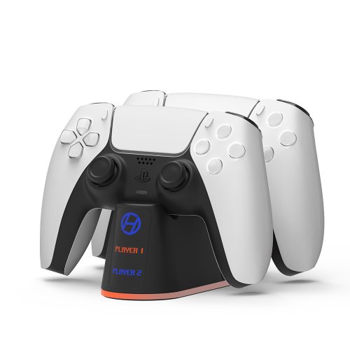 Hyperkin GigaBlast PS5 Fehér dupla töltőállomás